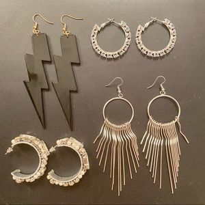 Assortment of STATEMENT EARRINGS
